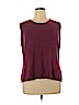 Choices Burgundy Sweater Vest Size 1X - photo 1