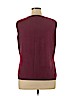 Choices Burgundy Sweater Vest Size 1X - photo 2