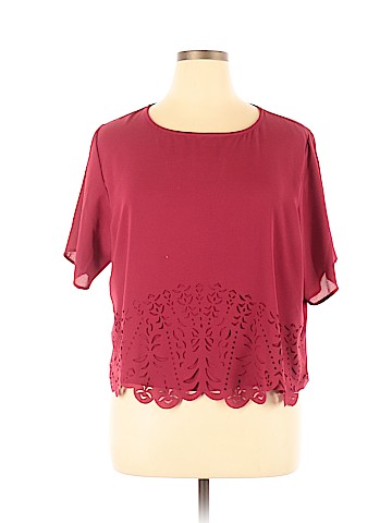 Bobeau Short Sleeve Blouse (view 1)