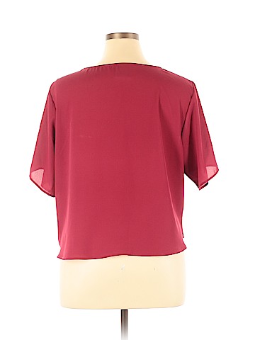 Bobeau Short Sleeve Blouse (view 2)