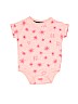 Cat & Jack 100% Cotton Red Short Sleeve Onesie Size 3-6 mo - photo 1