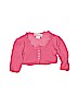 Cupid's Cup 100% Acrylic Pink Cardigan Size 3T - photo 1