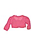 Cupid's Cup 100% Acrylic Pink Cardigan Size 3T - photo 2