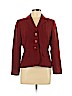 Kasper 100% Polyester Burgundy Blazer Size 6 (petite) - photo 1