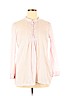 Assorted Brands 100% Cotton Pink Long Sleeve Blouse Size XL - photo 1