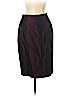 JS Collection 100% Acetate Burgundy Formal Skirt Size 6 - photo 1
