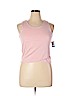 INC International Concepts Pink Sleeveless Top Size XL - photo 1