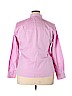 Lands' End 100% Baumwolle Pink Long Sleeve Button-Down Shirt Size 18 - photo 2