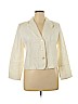 Assorted Brands 100% Linen Ivory Blazer Size 14 - photo 1
