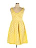 London Times 100% Cotton Yellow Casual Dress Size 14 - photo 1