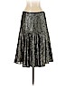Diane von Furstenberg Silver Formal Skirt Size 4 - photo 1