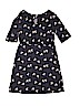 Old Navy 100% Cotton Print Blue Dress Size 8 - photo 2