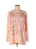 Terra & Sky Orange Long Sleeve Top Size 16 - 18 - photo 1