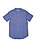 Old Navy 100% Cotton Blue Short Sleeve Button-Down Shirt Size XL (kids) - photo 1