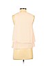 H&M 100% Polyester Pink Sleeveless Blouse Size 4 - photo 2