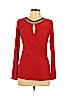 New Mode Red Long Sleeve Top Size L - photo 1