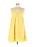 Eyeshadow 100% Cotton Yellow Casual Dress Size 11 - photo 1