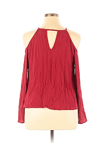 Mossimo Supply Co. Long Sleeve Blouse (view 2)