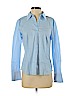 Gerry Weber Blue Long Sleeve Button-Down Shirt Size 8 - photo 1
