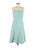 Tracy Reese 100% Silk Blue Cocktail Dress Size 6 - photo 1