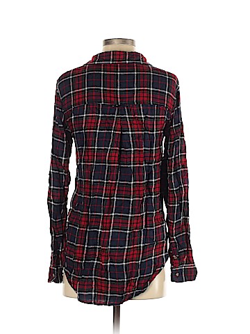 American Eagle Outfitters Long Sleeve Button-Down Shirt (view 2)