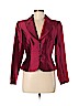 Kay Unger Red Silk Blazer Size 8 - photo 1