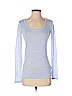 Mudd Blue Long Sleeve Top Size S - photo 1