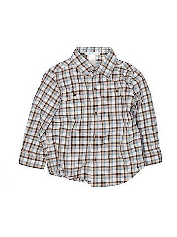 Janie and Jack Long Sleeve Button-Down Shirt (view 1)