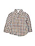Janie and Jack 100% Cotton Blue Long Sleeve Button-Down Shirt Size 2T - photo 1