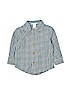 Janie and Jack 100% Cotton Blue Long Sleeve Button-Down Shirt Size 2T - photo 1