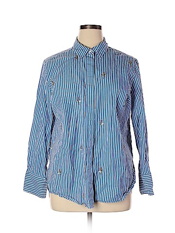 Ava & Viv Long Sleeve Button-Down Shirt (view 1)