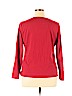 St. John's Bay 100% Cotton Red Long Sleeve T-Shirt Size XL - photo 2
