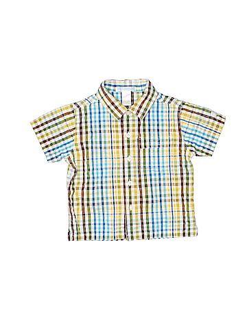 Janie and Jack Short Sleeve Button-Down Shirt (view 1)