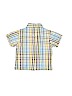 Janie and Jack 100% Cotton Blue Short Sleeve Button-Down Shirt Size 18-24 mo - photo 2