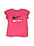Nike 100% Polyester Pink Active T-Shirt Size 6X - photo 1