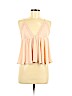 Forever 21 100% Polyester Pink Sleeveless Blouse Size M - photo 1