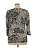 AK Anne Klein Black 3/4 Sleeve Top Size XL - photo 2