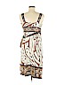 Diane von Furstenberg 100% Silk Ivory Casual Dress Size 0 - photo 2