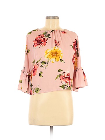 Shinestar 3/4 Sleeve Blouse (view 1)