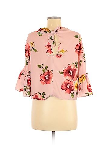 Shinestar 3/4 Sleeve Blouse (view 2)