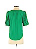 Maeve by Anthropologie 100% Rayon Green Short Sleeve Top Size 2 - photo 2