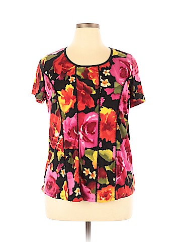 DressBarn Short Sleeve Blouse (view 1)