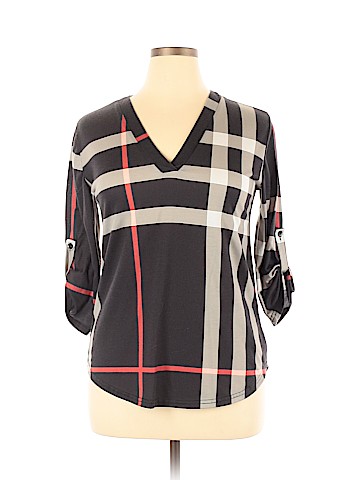 Unbranded 3/4 Sleeve T-Shirt (view 1)