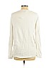 DKNY 100% Cotton White Pullover Sweater Size L - photo 2