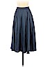 H&M 100% Polyester Blue Casual Skirt Size 2 - photo 1