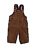 Arizona Jean Company 100% Cotton Solid Brown Overalls 9-12 MO / 12 MO - photo 1