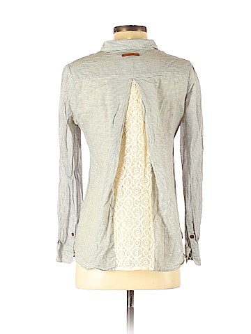 Birds of Paradis by Trovata Long Sleeve Henley (view 2)