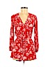 H&M 100% Viscose Red Romper Size 6 - photo 1