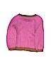 OshKosh B'gosh 100% Cotton Graphic Purple Cardigan Size 3T - photo 2