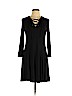 American Eagle Outfitters Black Casual Dress Size L - photo 1